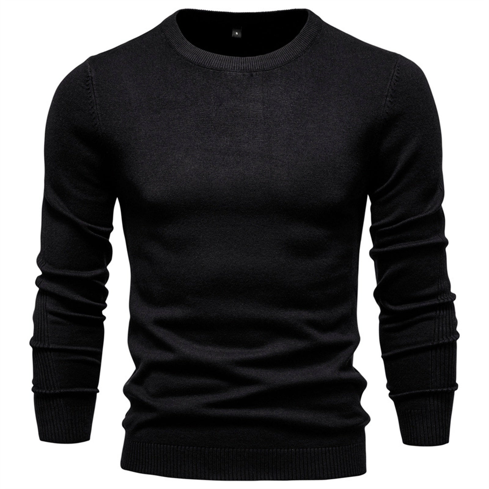 Men's Crewneck Knit Pullover Sweater