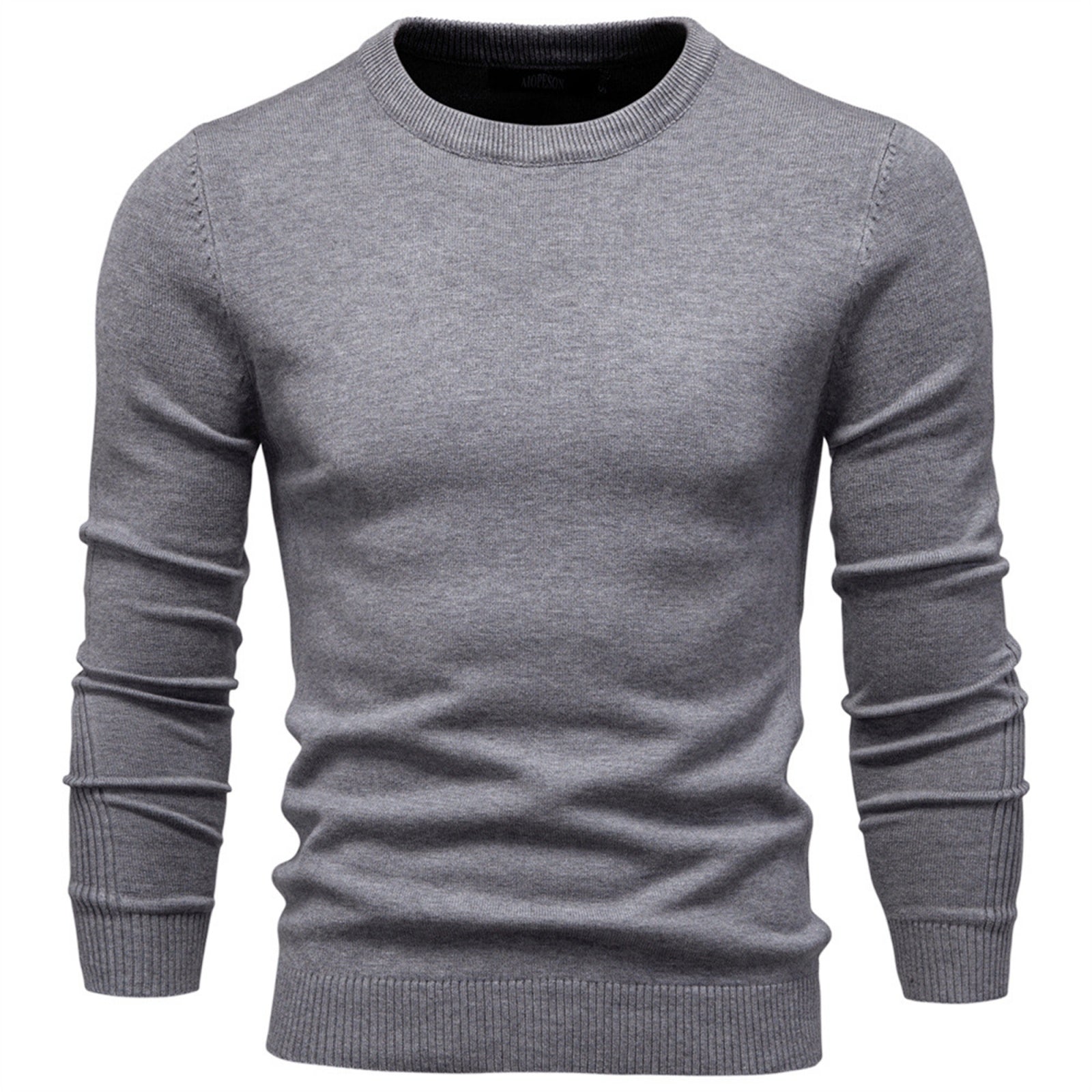 Men's Crewneck Knit Pullover Sweater