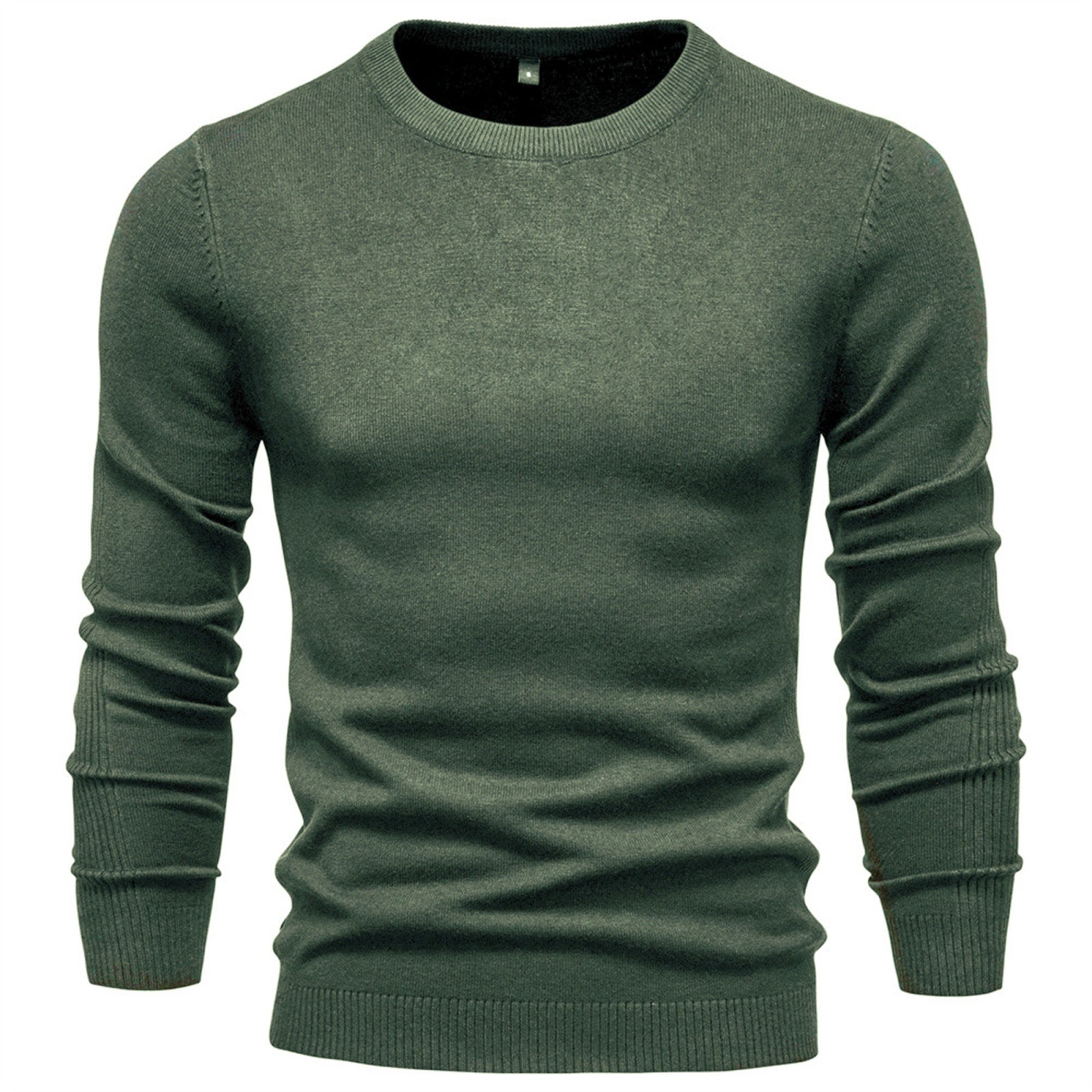 Men's Crewneck Knit Pullover Sweater