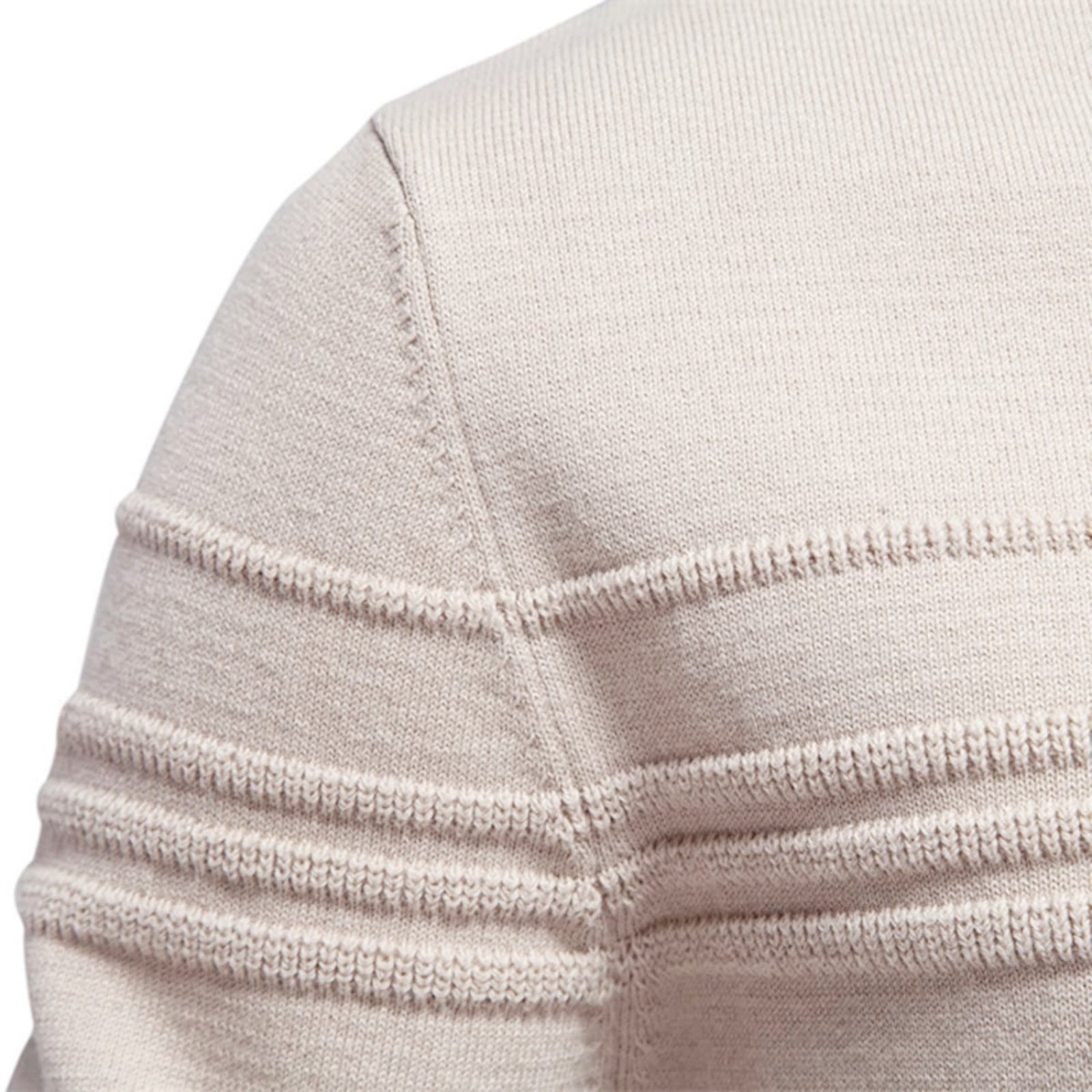 Men's Stripe CrewNeck Pullover Sweater