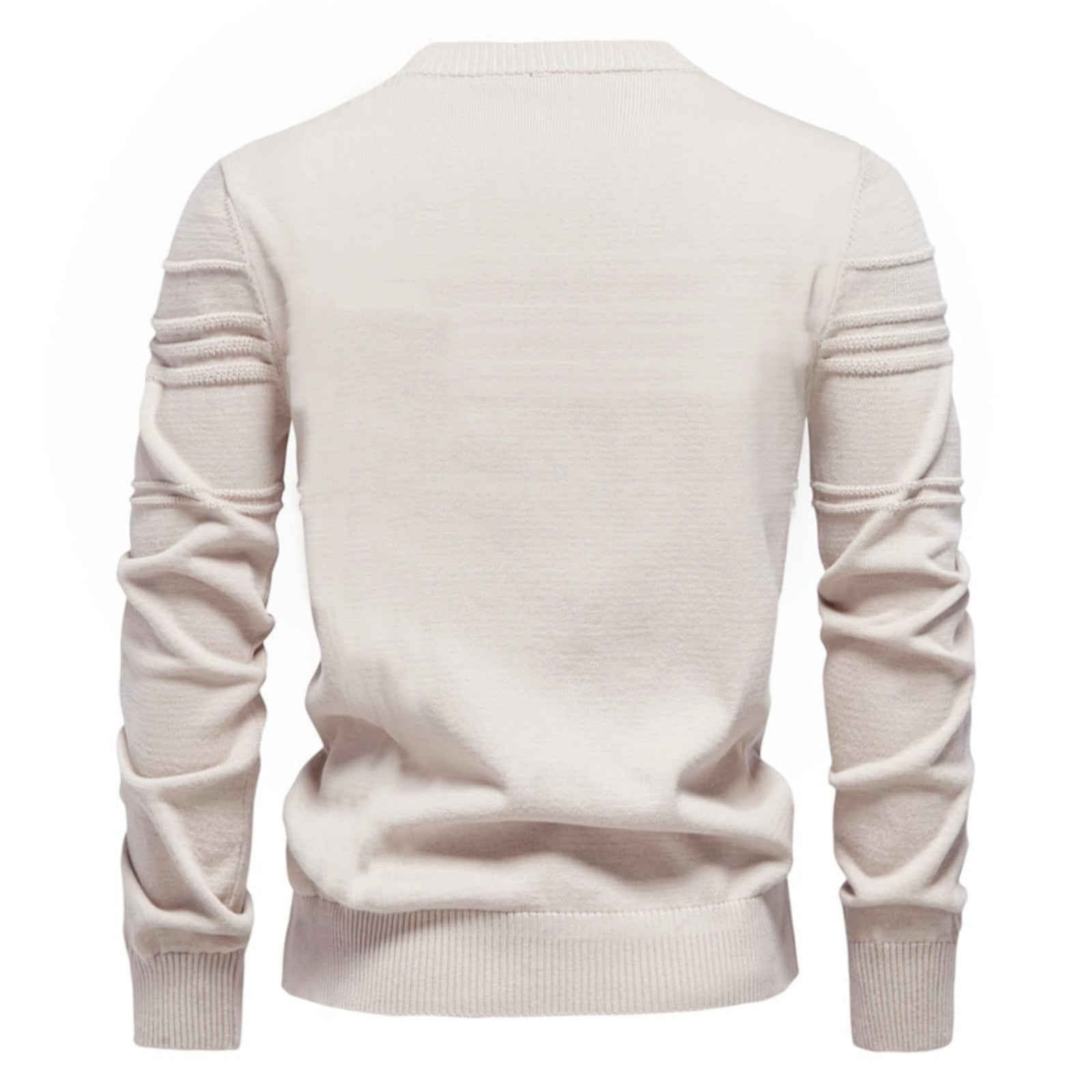Men's Stripe CrewNeck Pullover Sweater