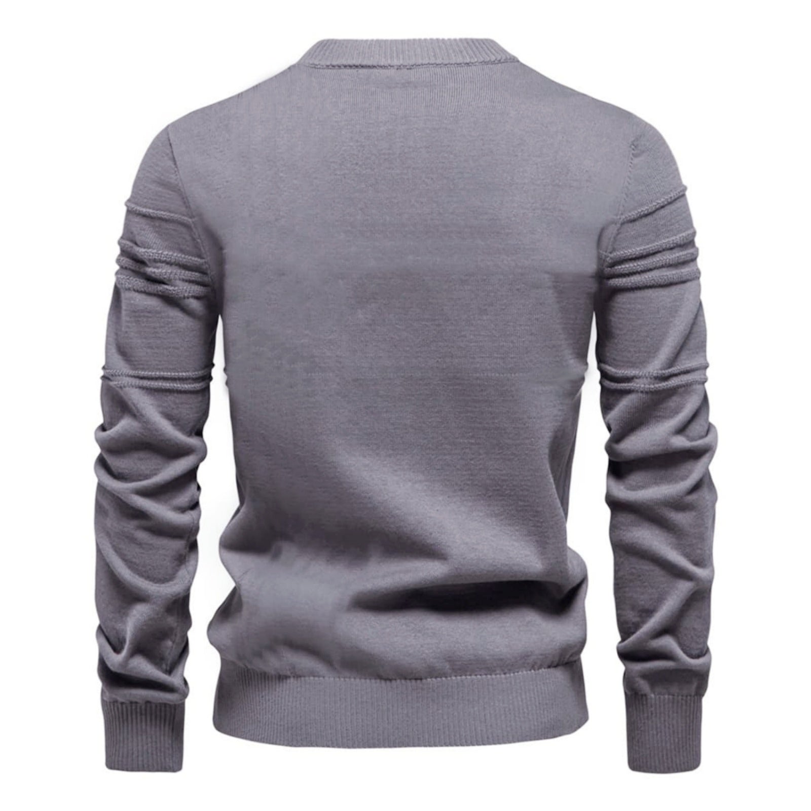 Men's Stripe CrewNeck Pullover Sweater