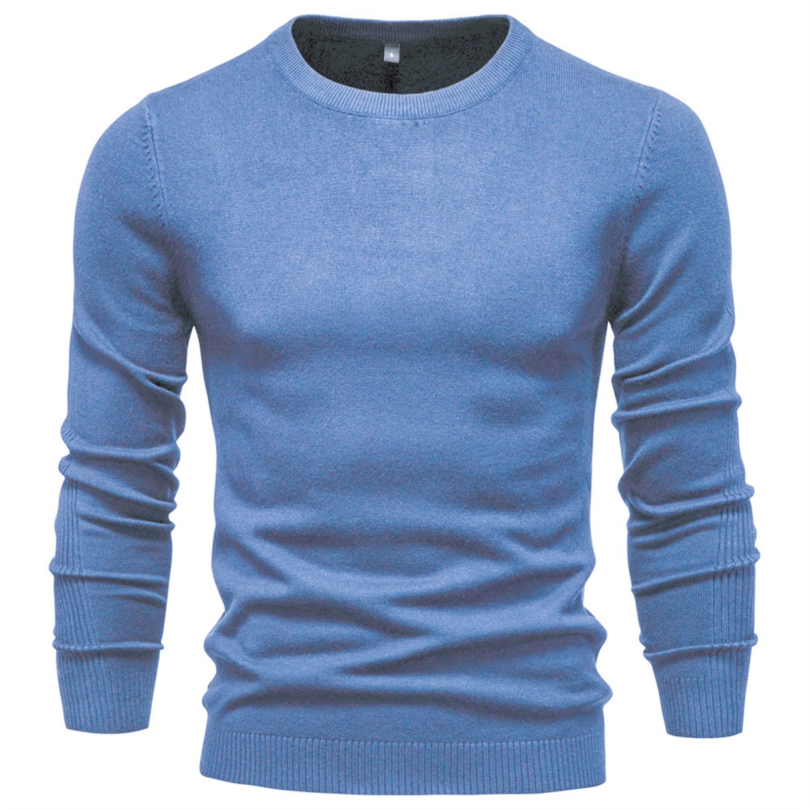 Men's Crewneck Knit Pullover Sweater