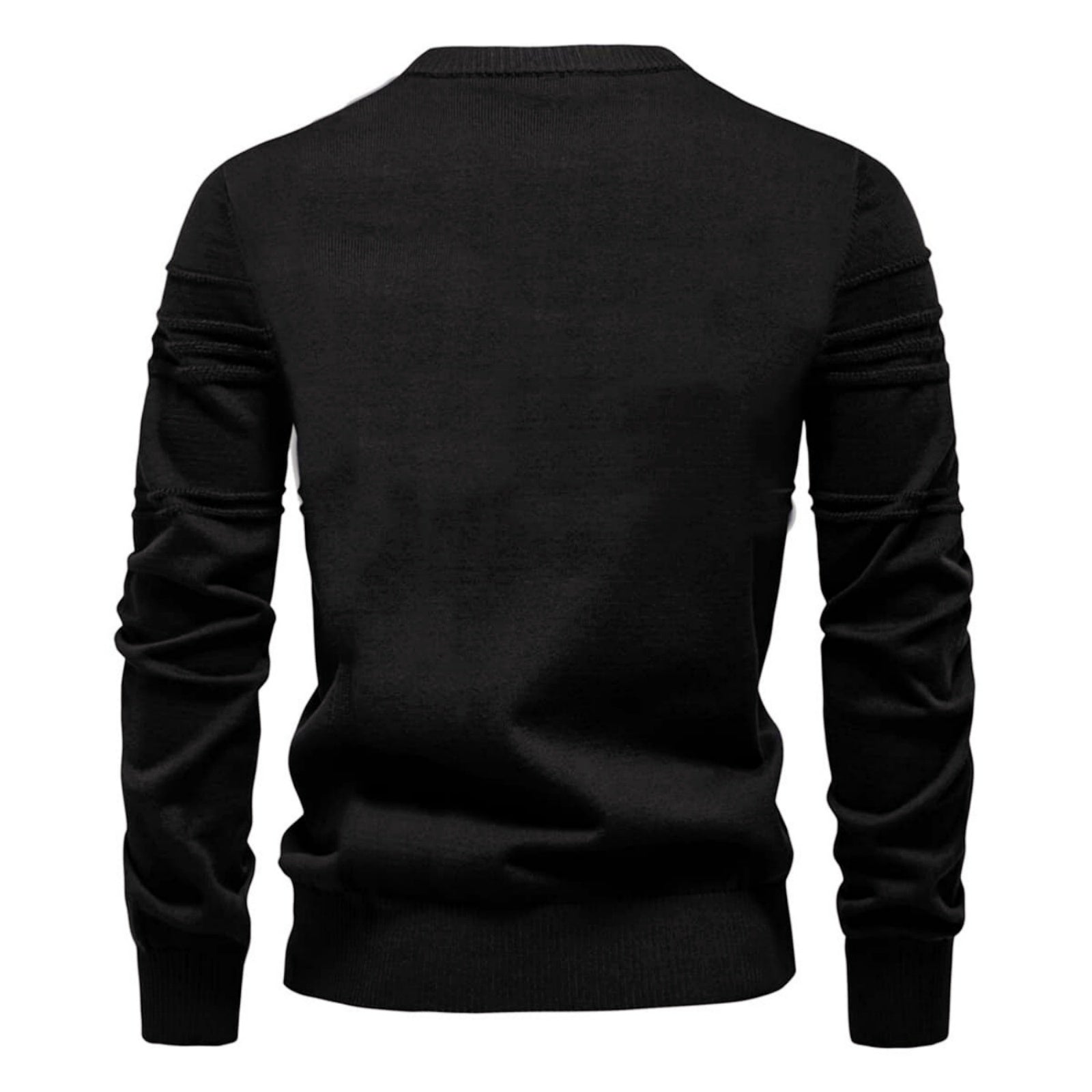 Men's Stripe CrewNeck Pullover Sweater