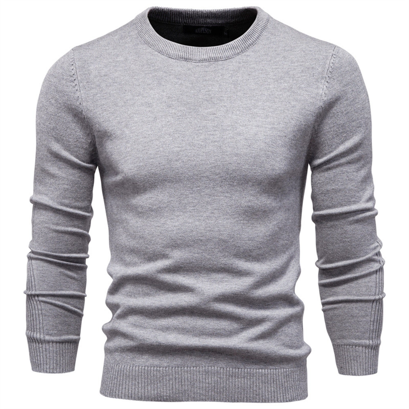 Men's Crewneck Knit Pullover Sweater