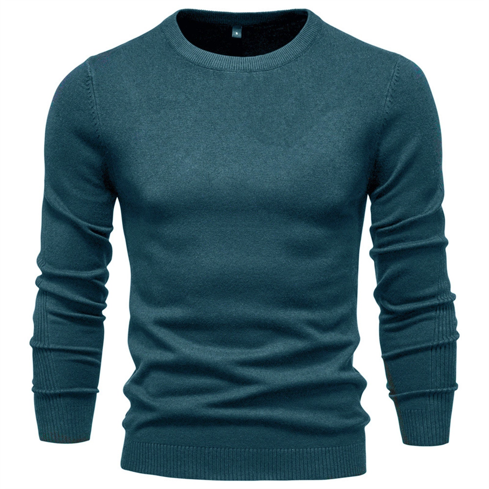 Men's Crewneck Knit Pullover Sweater