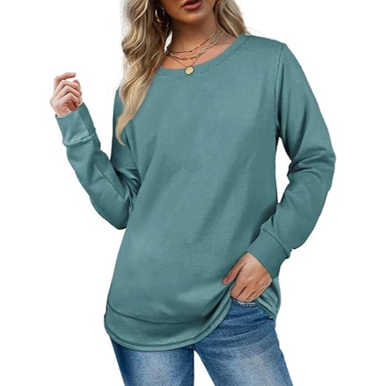 Women's crew neck sweatshirt