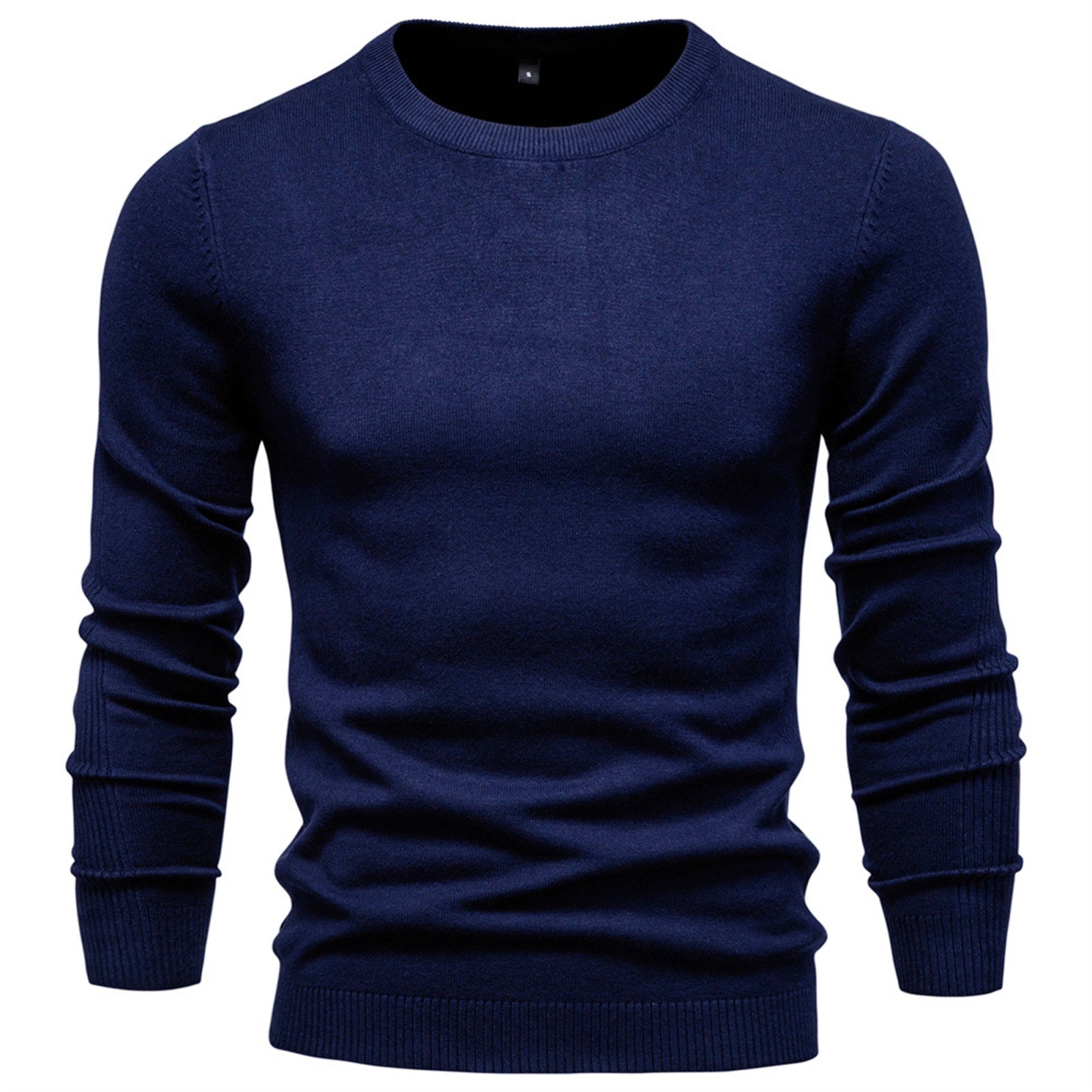 Men's Crewneck Knit Pullover Sweater