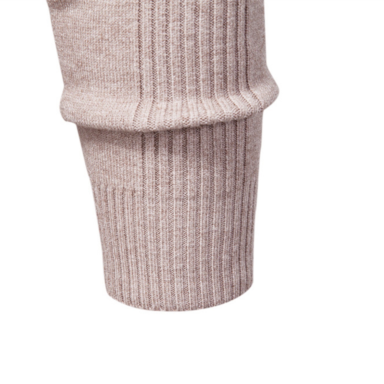 Men’s Mockneck Knit Pullover Sweater