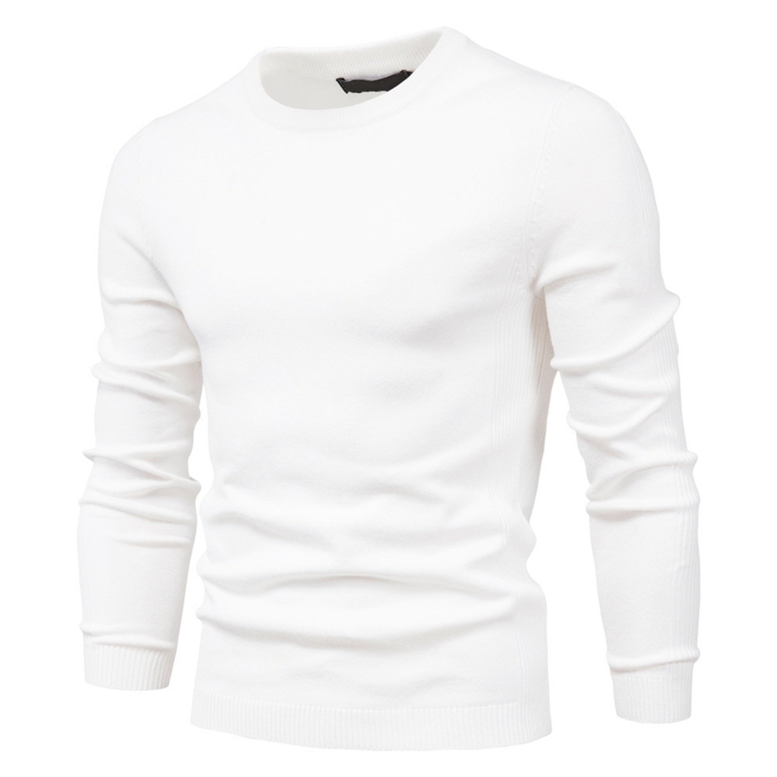 Men's Crewneck Knit Pullover Sweater