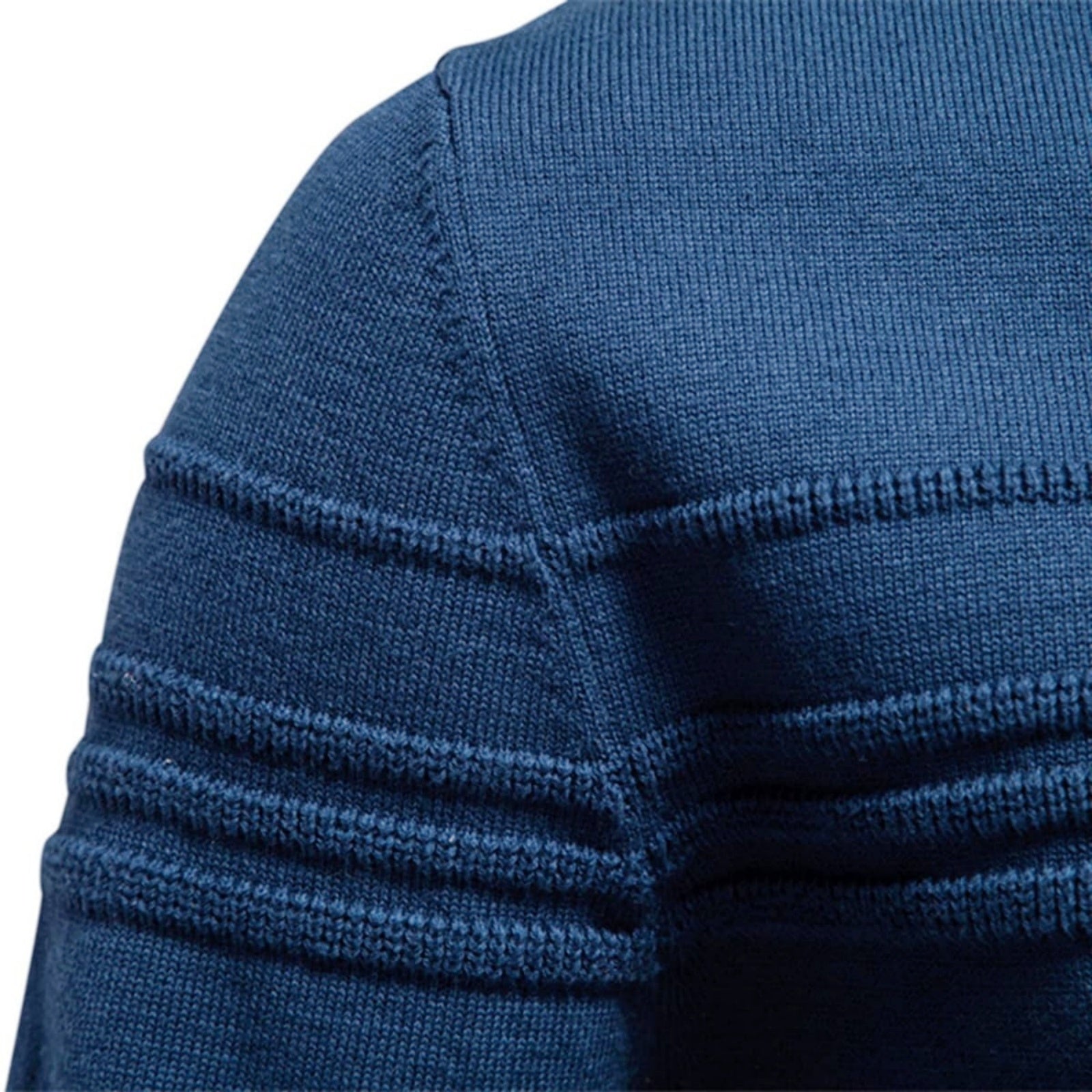 Men's Stripe CrewNeck Pullover Sweater