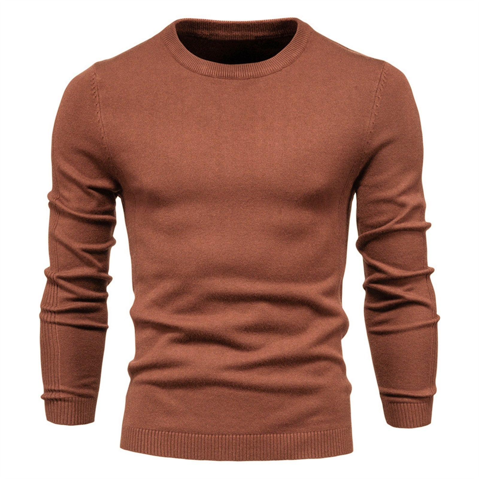 Men's Crewneck Knit Pullover Sweater
