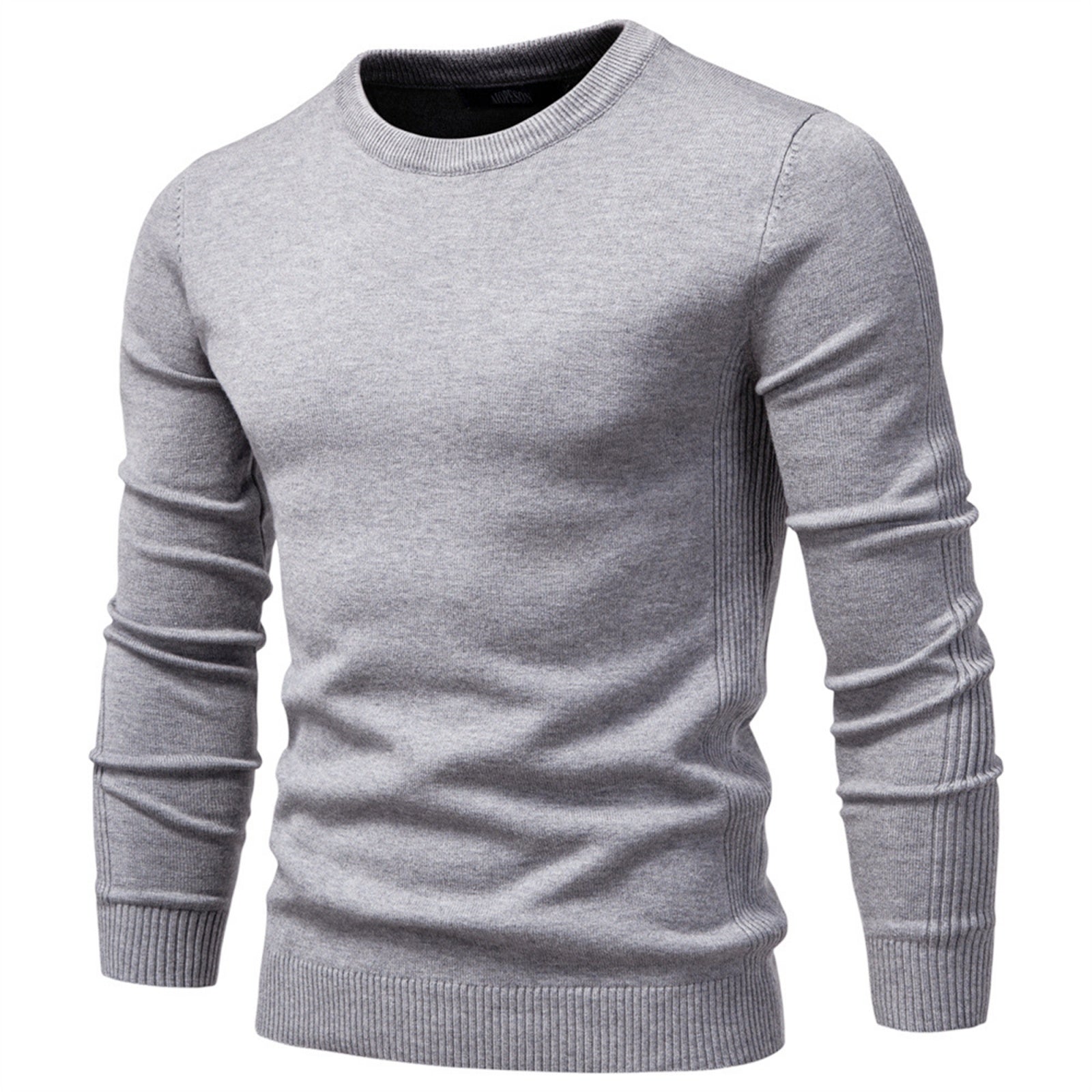 Men's Crewneck Knit Pullover Sweater